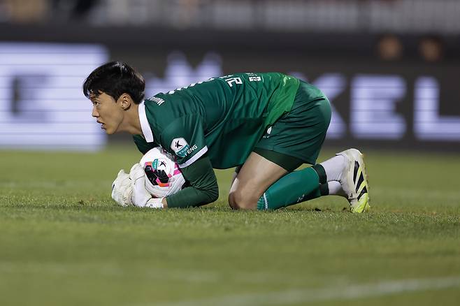 부천 수문장 김형근이 K리그1 14라운드 MVP로 선정됐다. (한국프로축구연맹 제공)