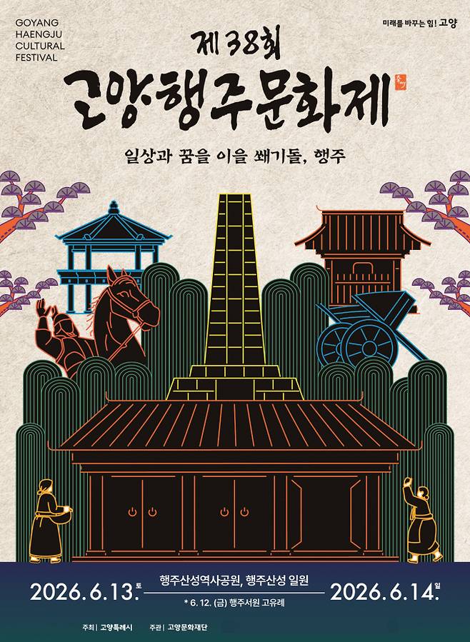 제38회 고양행주문화제 공식 포스터. /사진제공=고양특례시