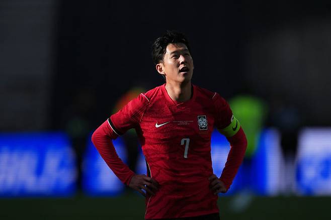 [밀턴케인스=AP/뉴시스] 축구 국가대표 주장 손흥민. 2026.03.28. *재판매 및 DB 금지