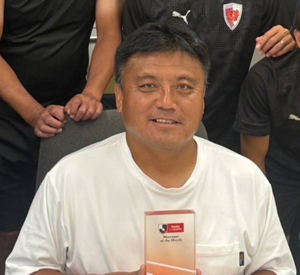 ▲ 2021년 교토 상가에 부임한 조귀재 감독은 입성 첫해부터 빼어난 지도력을 발휘했다.&nbsp;팀을 12년 만에 J리그1으로 승격시켰고 5년 차였던 지난 시즌엔 리그 3위를 기록, 구단 역대 최고 성적을 새로 썼다. ⓒ 교토 상가 SNS