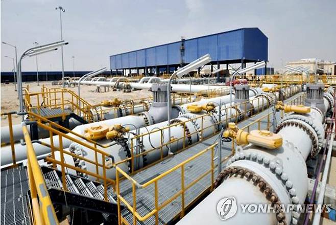 하브샨-푸자이라 송유관 [EPA/EMIRATES NEWS AGENCY 연합뉴스 자료사진 재판매 및 DB 금지]