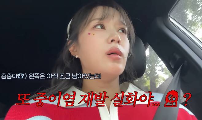 유튜버 헤이지니가 둘째 아들을 제외하고 가족여행을 떠난 이유를 밝혔다./사진=유튜브 채널 '혜진쓰' 갈무리