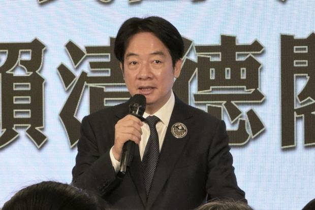 라이칭더 대만 총통. AP연합뉴스