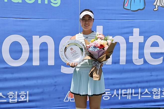 ITF 안동 국제여자테니스대회 준우승 정보영