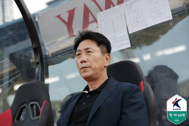 박태하 포항 스틸러스 감독. /사진=한국프로축구연맹 제공