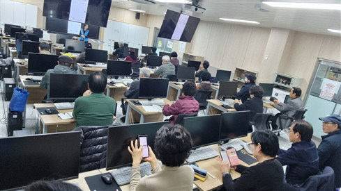 AI디지털 거점교육.(사진=충북도 제공)