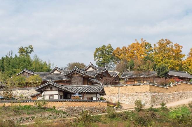 경주 양동마을.