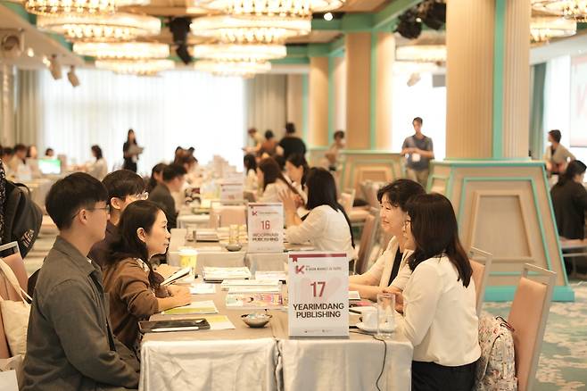 지난해 대만에서 열린 '찾아가는 도서전' 현장 모습. / 사진제공 = 문화체육관광부