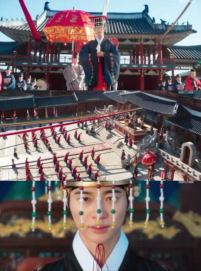▲ '21세기 대군부인' 역사왜곡 논란을 촉발시킨 장면. 출처|MBC '21세기 대군부인'