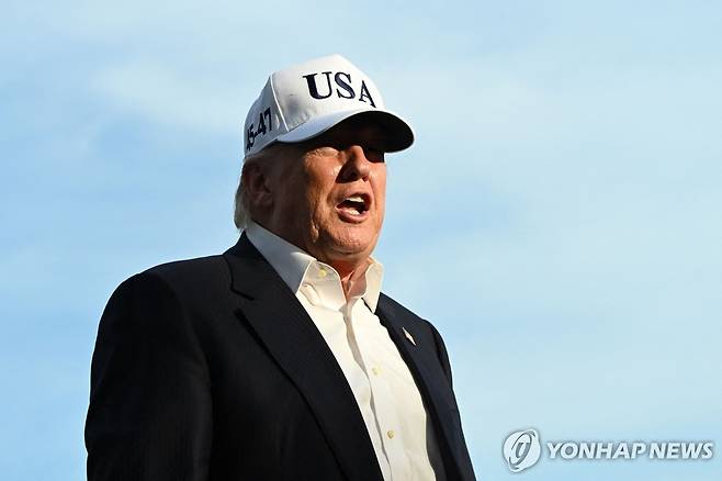 트럼프 대통령 [AFP 연합뉴스 자료사진. 재판매 및 DB 금지]