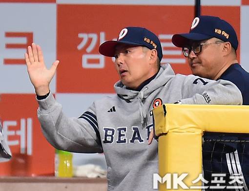 두산을 이끄는 김원형 감독. 사진=김재현 기자