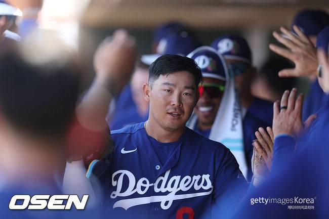 [사진] LA 다저스 시절 케스턴 히우라. ⓒGettyimages(무단전재 및 재배포 금지)