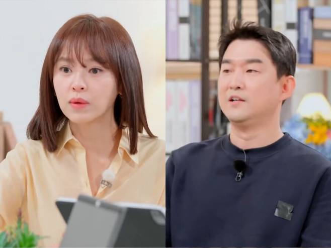 ▲ 강성연(왼쪽)과 장민욱. 출처| 'JTBC Life' 유튜브