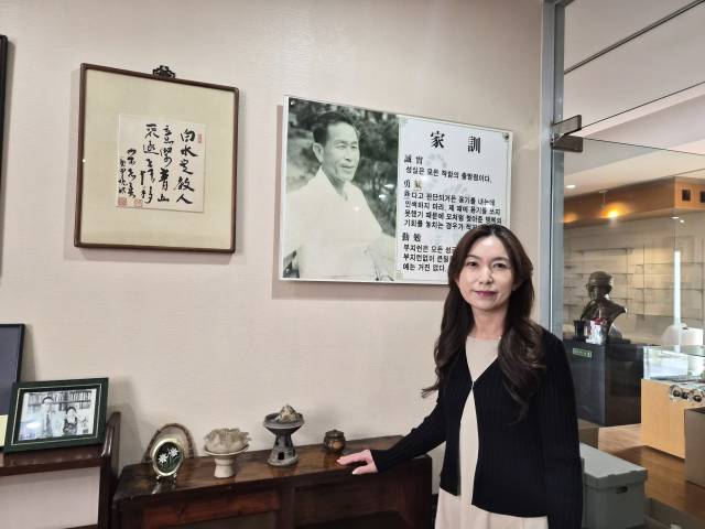 이은아 전 이주홍문학재단 이사장은 “이주홍문학관의 공립 전환은 예산과 인력의 안정성을 확보하고, 더 많은 시민이 문학관을 누릴 수 있도록 문턱을 낮추기 위한 결단”이라고 말했다. 본인 제공