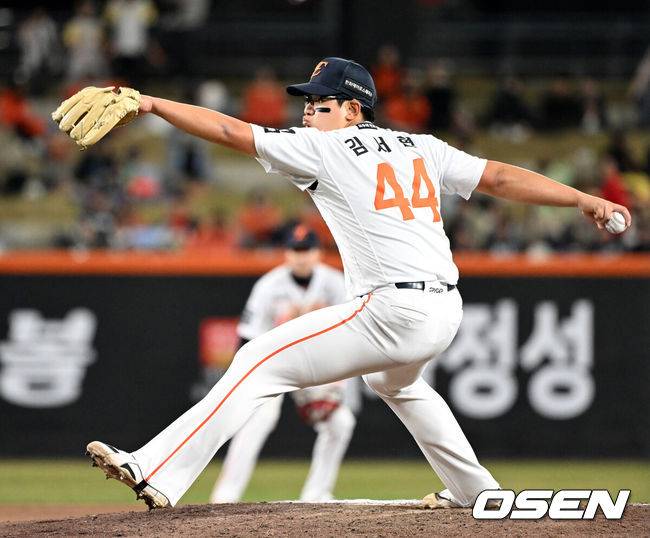 [OSEN=이대선 기자] 한화 김서현 /sunday@osen.co.kr