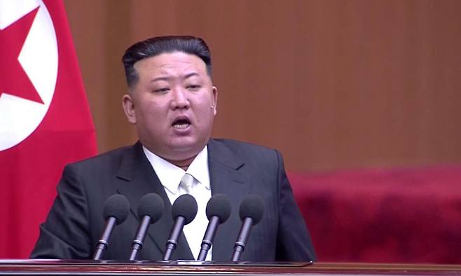 북한 김정은 국무위원장. 조선중앙TV 캡처