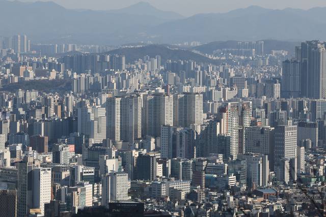 서울 아파트 단지. [연합뉴스 제공]