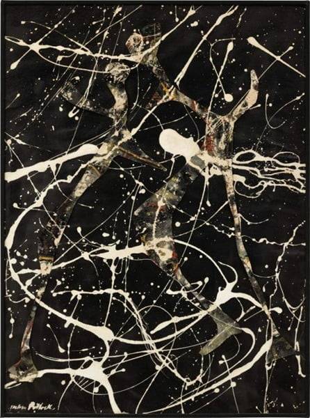 Jackson Pollock, 'Untitled'. 필립스옥션 제공