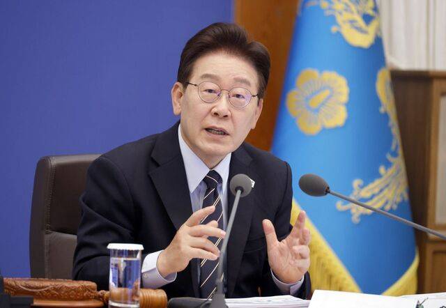 이재명 대통령이 20일 청와대에서 열린 제22회 국무회의 겸 제9차 비상경제점검회의에서 발언하고 있다. 김지훈 기자