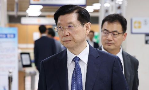 법정 향하는 박종준 전 대통령 경호처장 / 사진=연합뉴스
