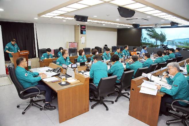 재난대응 안전한국훈련. 창원시 제공