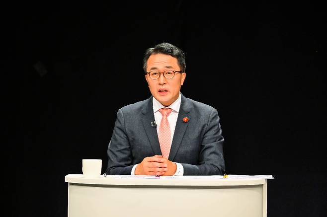 국민의힘 문성유 후보. 제주일보 제공