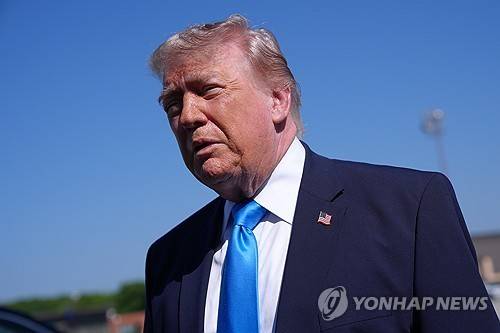 도널드 트럼프 미국 대통령  [AP=연합뉴스. 재판매 및 DB 금지]