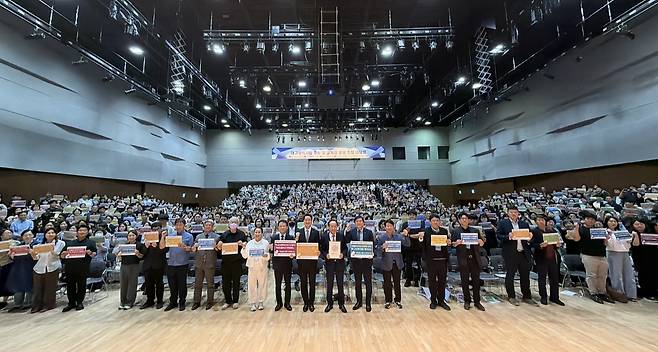 국민의힘 추경호 대구시장 후보 대구사회복지유권자연맹 초청 대담회 모습. /추경호 후보 캠프 제공