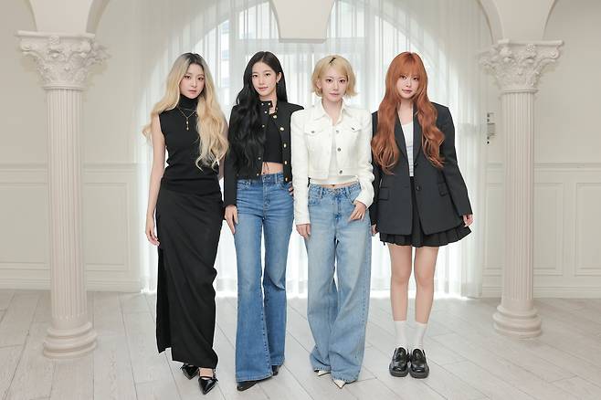 그룹 르세라핌/ 사진제공=쏘스뮤직