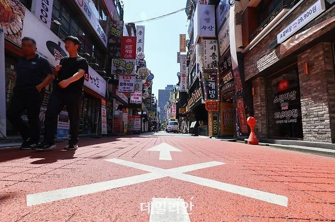 서울 종로구 종각 젊음의 거리 모습.ⓒ뉴시스
