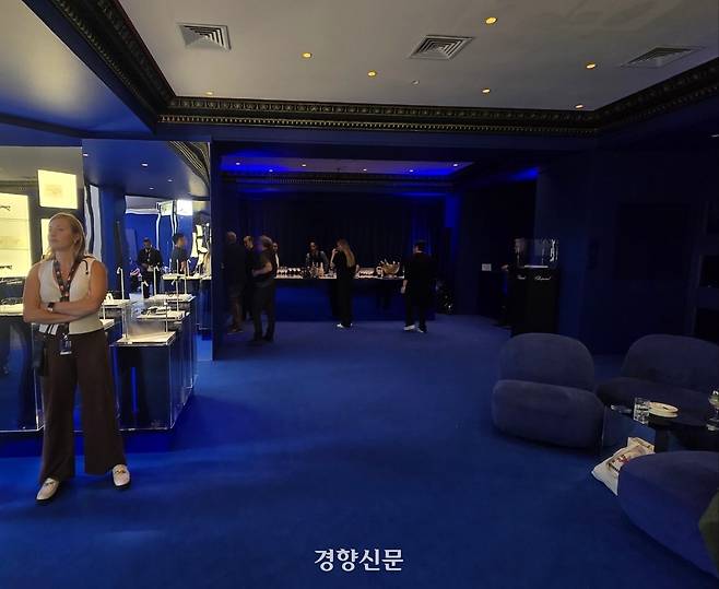 제79회 칸 국제영화제의 공식 스폰서인 메타가 지난 12일(현지시간)부터 8일간 프랑스 칸 마제스틱 호텔에 마련한 ‘메타하우스’ 내부 전경. 전지현 기자