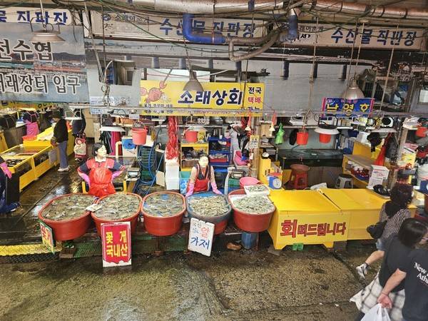 꽃게 직판장. 2026.05.22.[사진 = 이호영 기자]