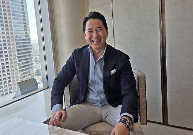 빈센트 촉 퍼스트디지털 최고경영자(CEO)가 이데일리와 인터뷰를 하고 있다. (사진=서민지 기자)