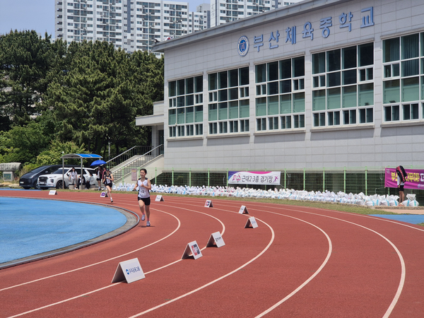 24일 부산광역시 부산체·중고 운동장에서 제55회 전국소년체육대회 근대 3종 경기가 펼쳐지고 있다./경기도체육회 제공