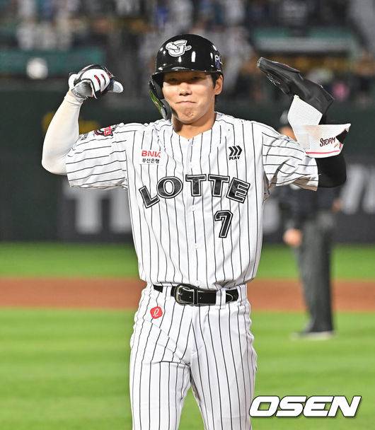 [OSEN=부산, 이석우 기자] 롯데 자이언츠 장두성 087 2026.05.23 / foto0307@osen.co.kr