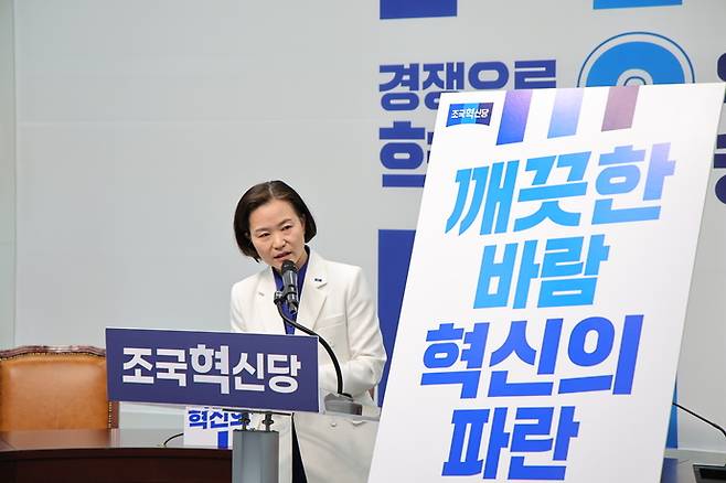 이해민 조국혁신당 사무총장. 사진=조국혁신당