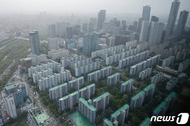 사진은 서울 여의도 아파트 일대. ⓒ 뉴스1 안은나 기자