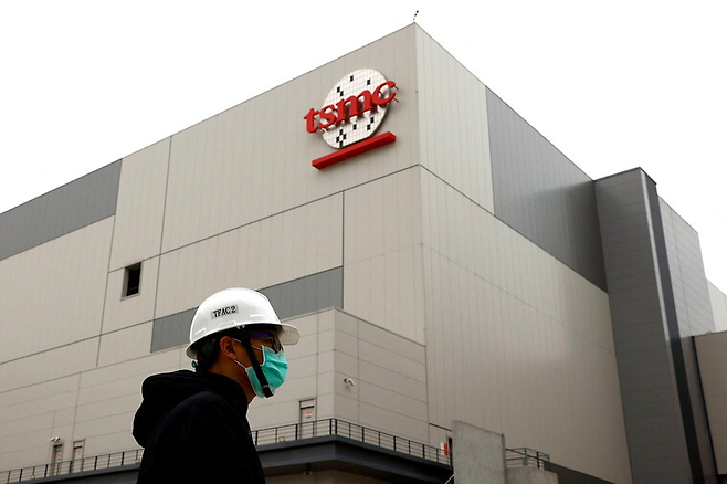 대만 타이난 과학단지에 있는 TSMC 건물. 로이터연합뉴스