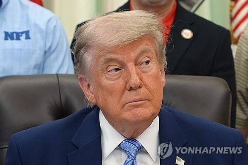 트럼프 미국 대통령 [AP 연합뉴스 자료사진 재판매 및 DB금지]