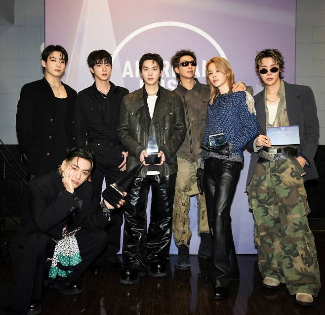 BTS, ‘2026 AMA’서 대상 포함 총 3관왕 (제공: 빅히트 뮤직(하이브))