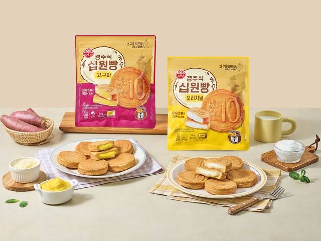 오뚜기 '경주식 십원빵'. [오뚜기 제공]