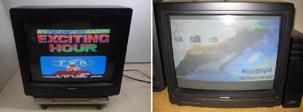 샤프 21인치 RGB 모니터, 레트로 게임업계에서는 엄청난 명품으로 인정받고 있는 모니터다