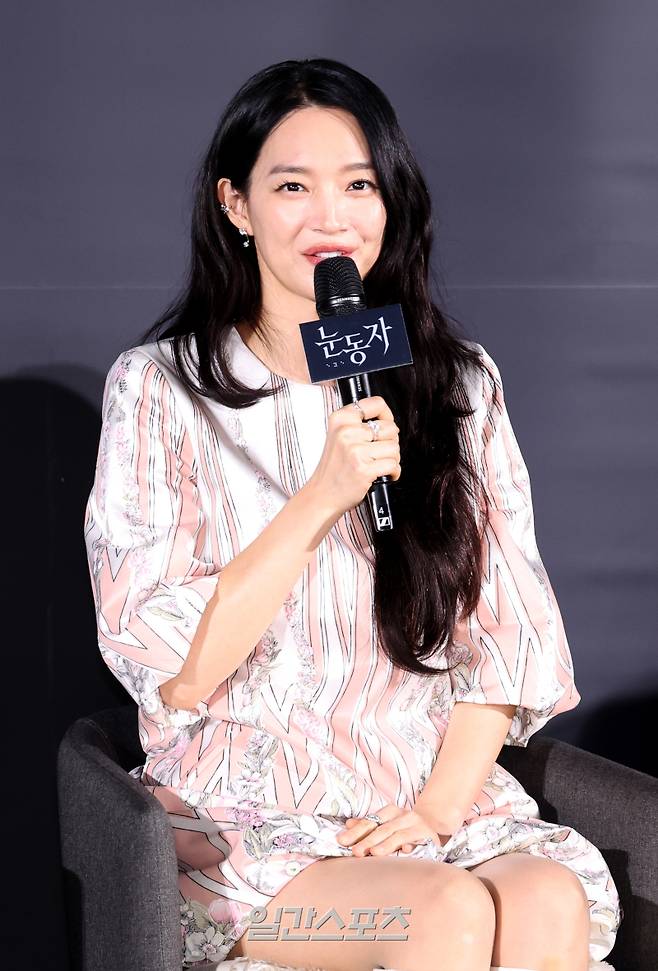 [포토]신민아, 결혼 후 스릴러물로 스크린 도전