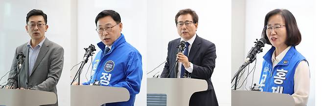 서울시 교육감 선거에 나선 이학인·정근식·한만중·홍제남 후보