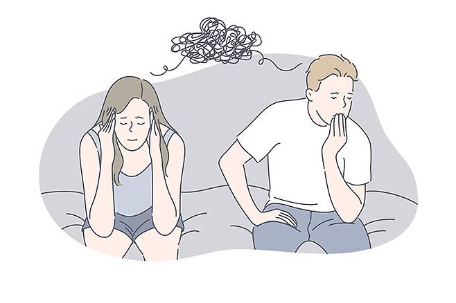 아내가 부부 관계 중이나 잠결에 다른 남자 이름을 불러 이혼을 고민 중인 남편의 사연이 전해졌다. 사진은 기사 이해를 돕기 위한 자료. /사진=게티이미지뱅크