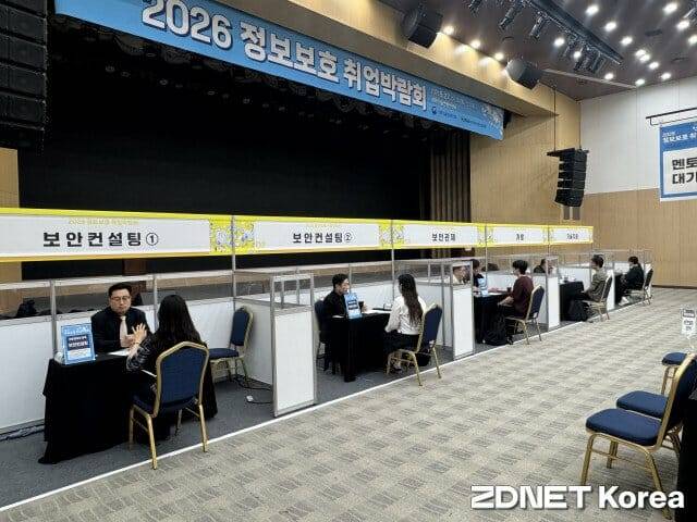 직무별 취업 멘토링이 진행되고 있다.