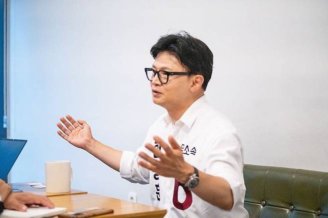 부산 북갑 국회의원 보궐선거 출마한 한동훈 무소속 후보. 사진=한동훈 캠프 제공