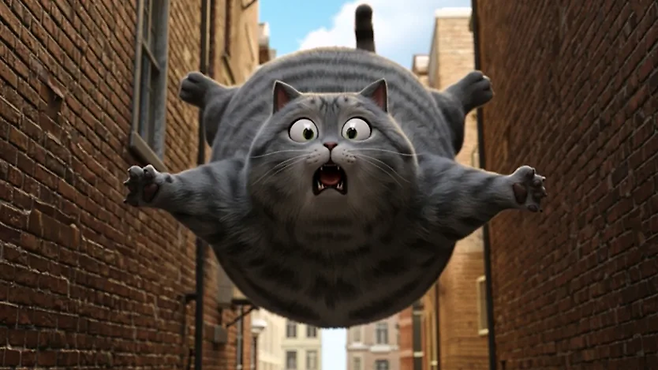 100% AI로 만든 영화 ‘Cat Biggie’ [CJ ENM]