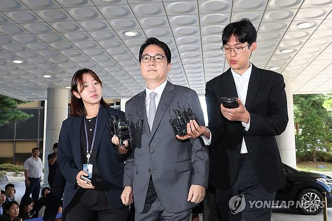 내란특검 출석한 심우정 전 검찰총장 [연합뉴스 자료사진]