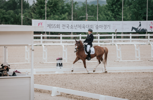 GEF승마단 소속 나원제. 사진 | GEF승마단